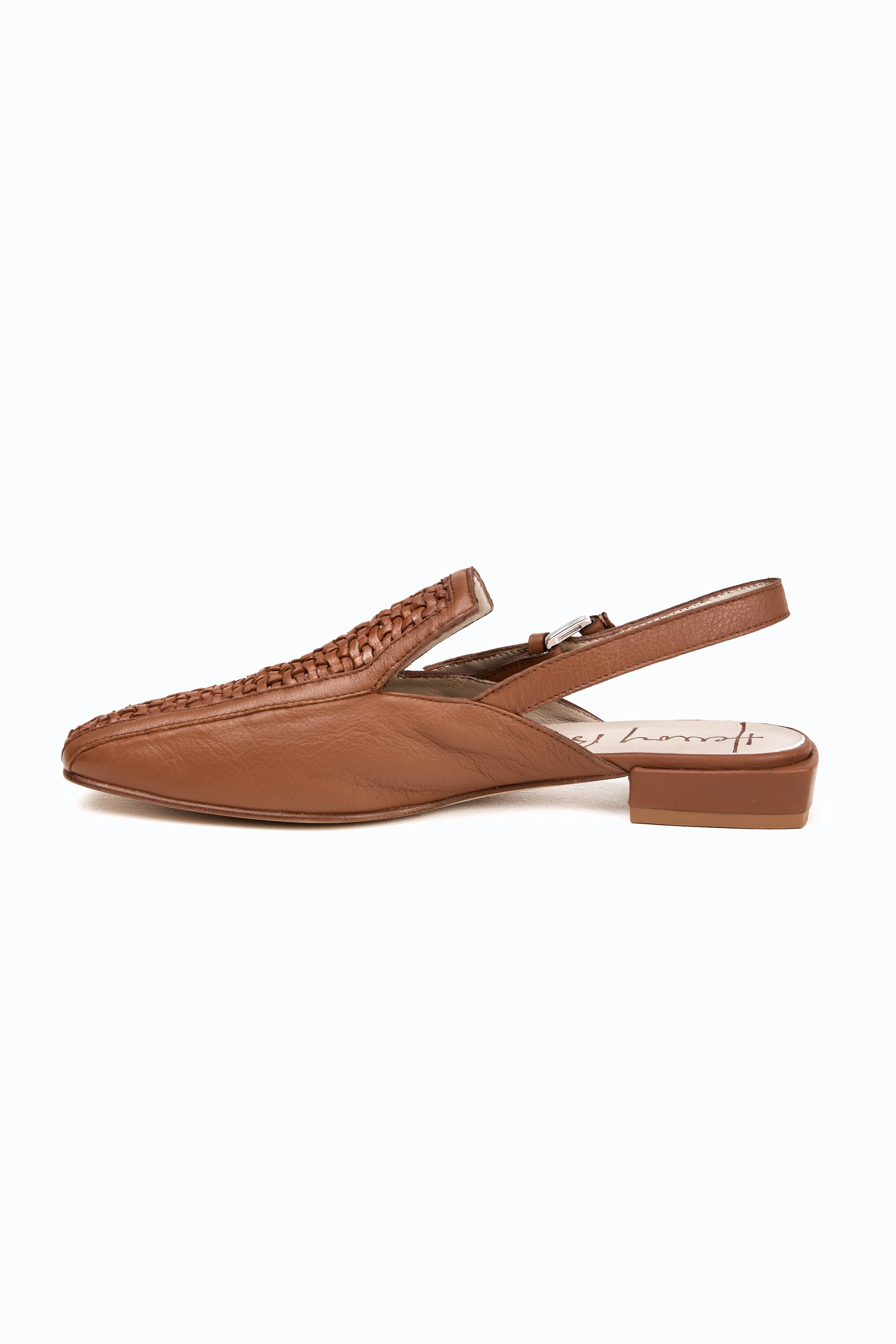 Gear For Today Chanel Woven Leather Slingback Shoe In Madreperla Cuoio