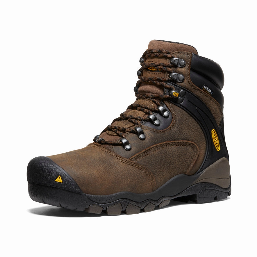 Refined Balance Utility In Style Men'S Louisville 6" Waterproof Boot (Steel Toe)  |  Cascade Brown