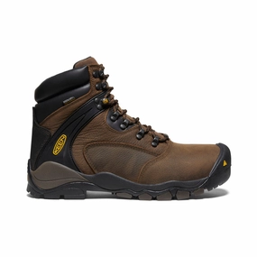 Men'S Louisville 6" Waterproof Boot (Steel Toe)  |  Cascade Brown Calm Crafted Modern Identity