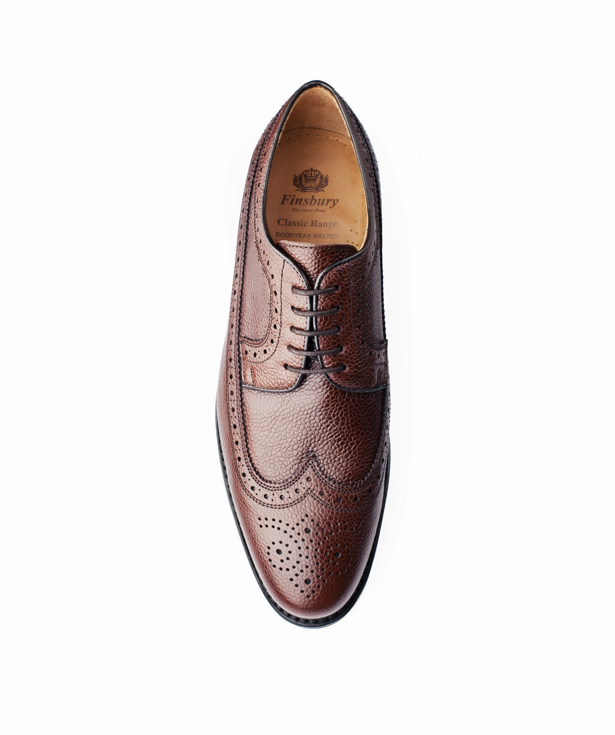 Barton Grained Brown Derby Elevate Your Routine Unisex Rhythm