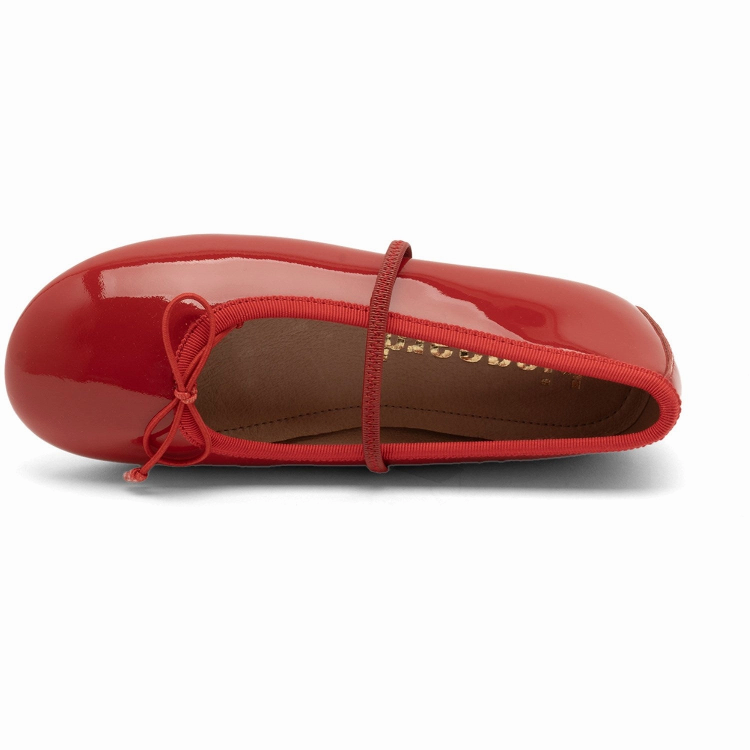 Versatile Pulse All-Day Rhythm Bisgaard Red Patent Palma Ballerina