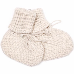 Huttelihut Alpaca Wool Baby Socks Off White Essential Rhythm Simplified Life