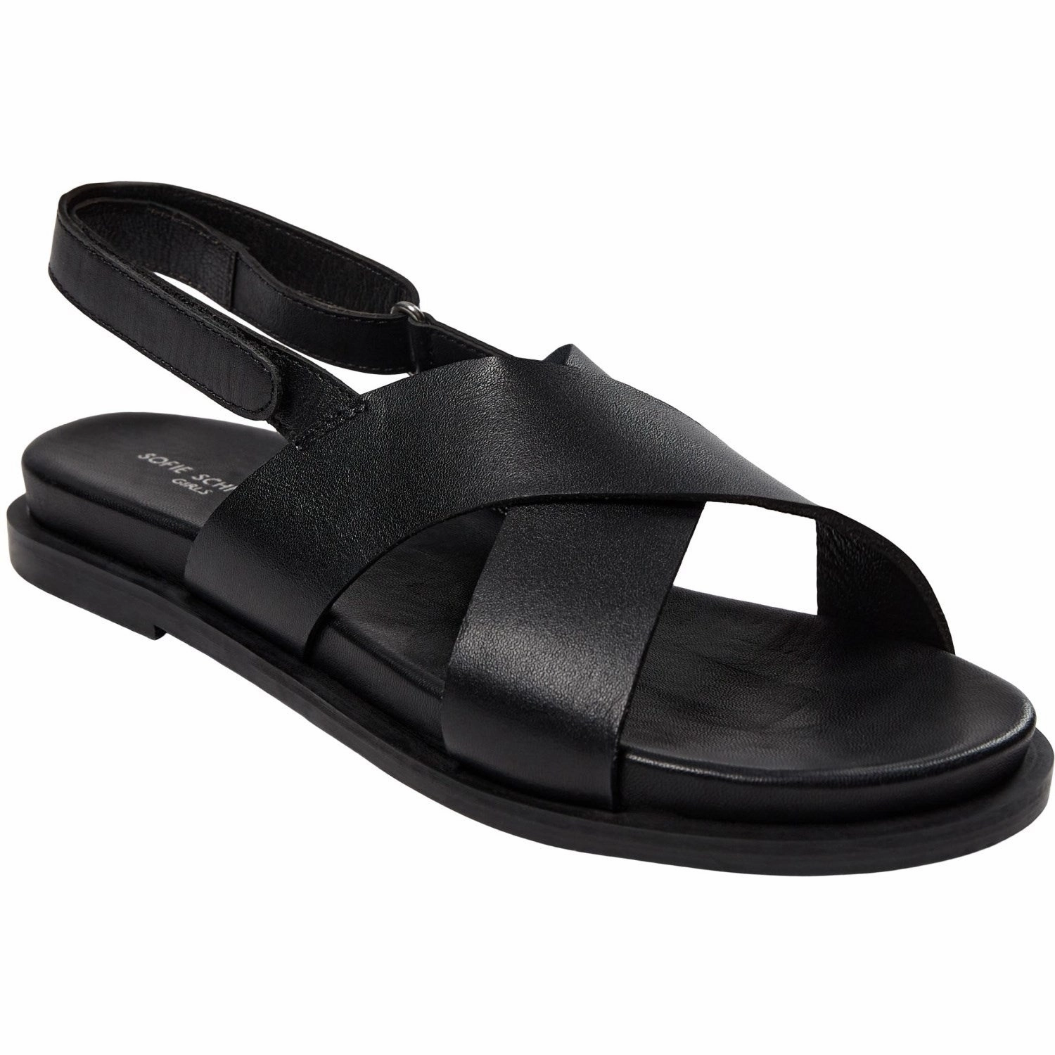 Sofie Schnoor Black Sandal Effortless Utility Essential Rhythm