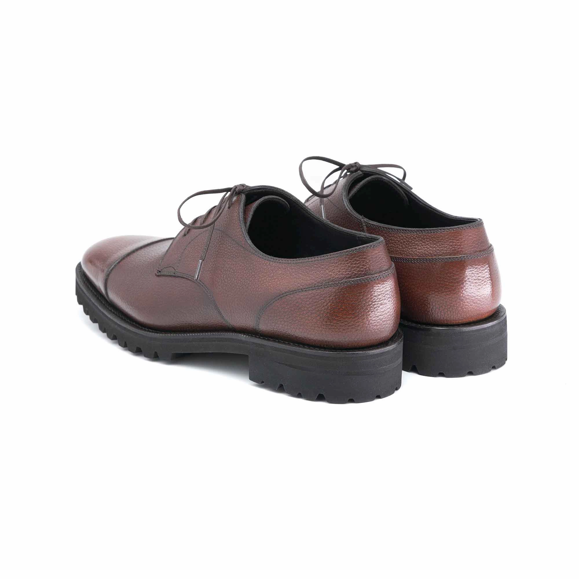 Frank Cap Toe Derby Mto - Chestnut Progressive Edge