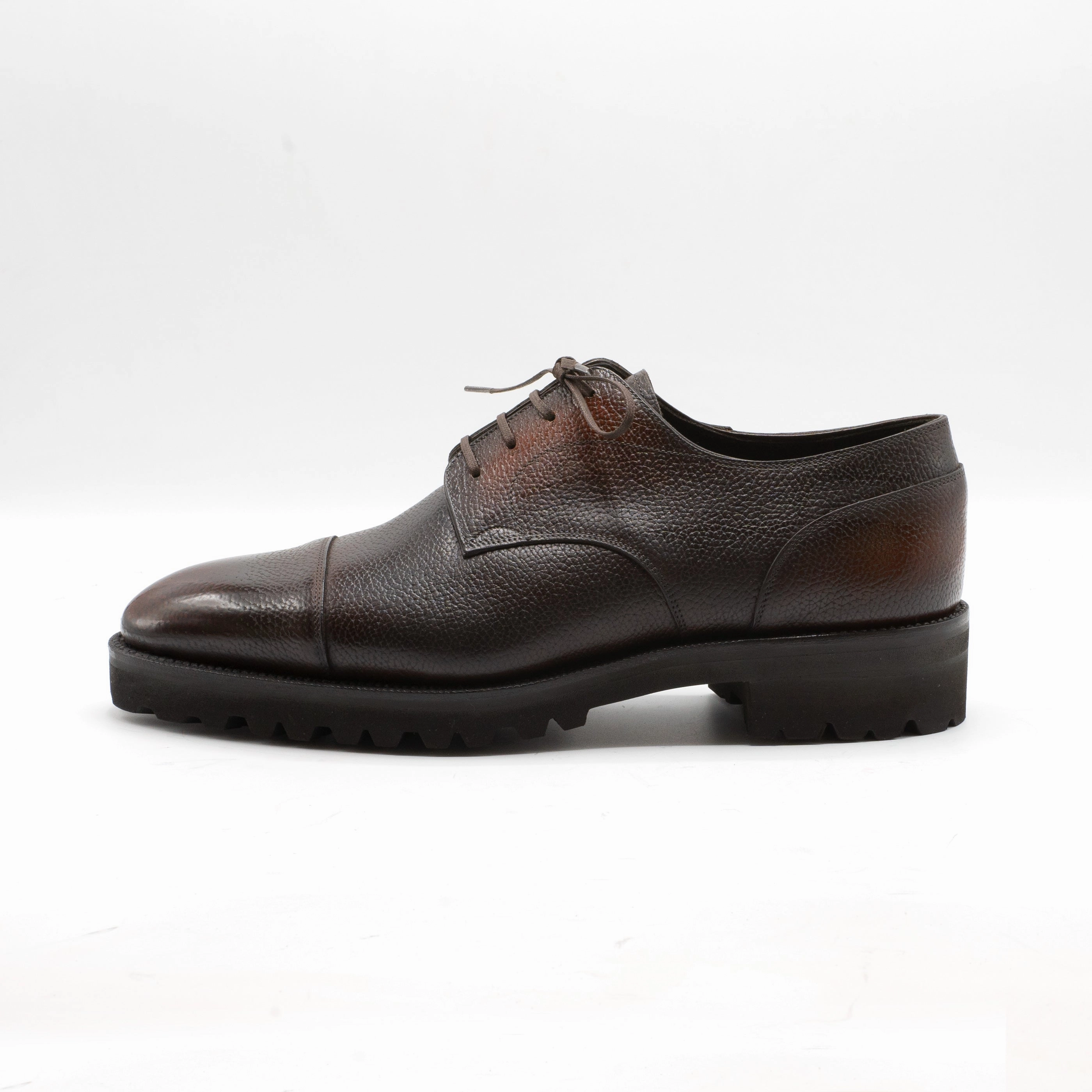 Form Redefined Frank Cap Toe Derby Mto - Espresso