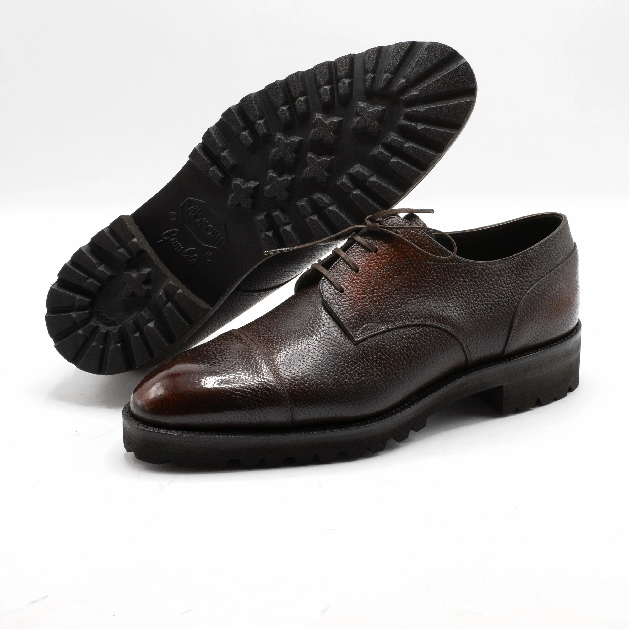 Frank Cap Toe Derby Mto - Espresso Designed To Perform
