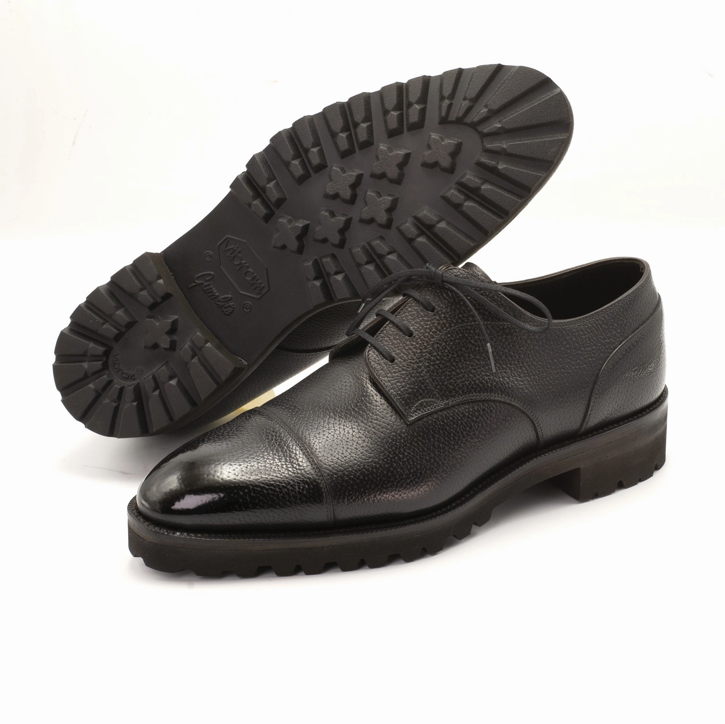 Frank Cap Toe Derby Mto - Onyx Shift Into Ease