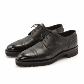 Living Flow Bold By Design Frank Cap Toe Derby Mto - Onyx