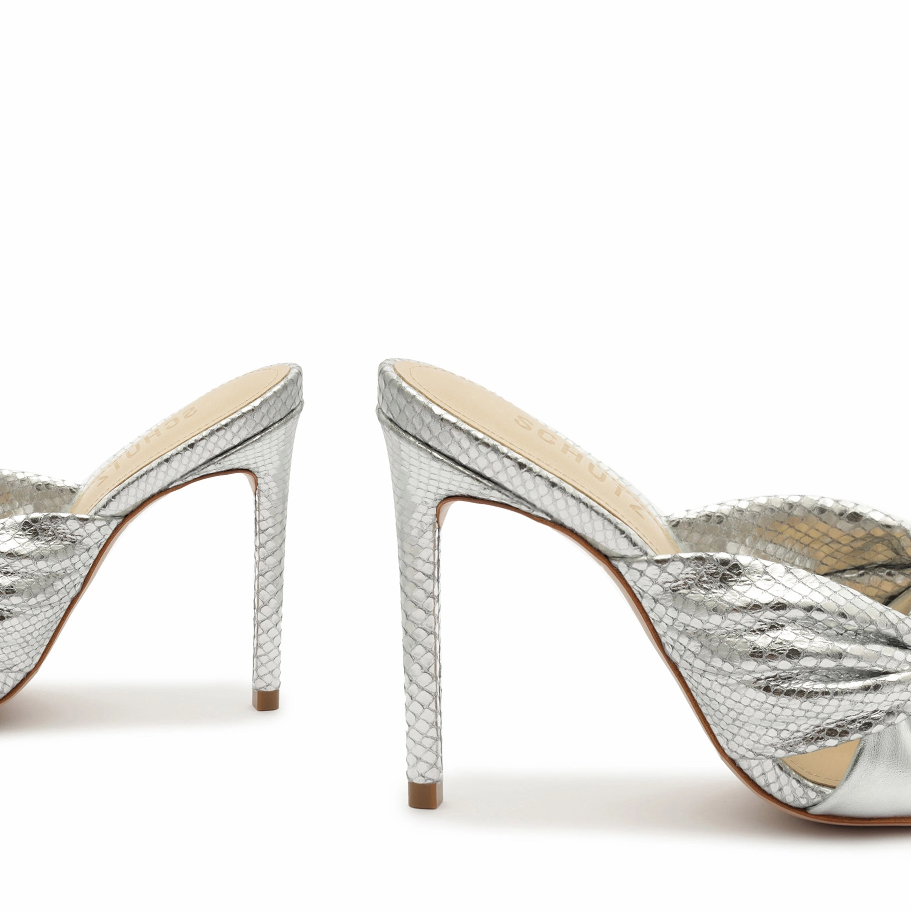 Quiet Attitude Mindy Metallic Sandal