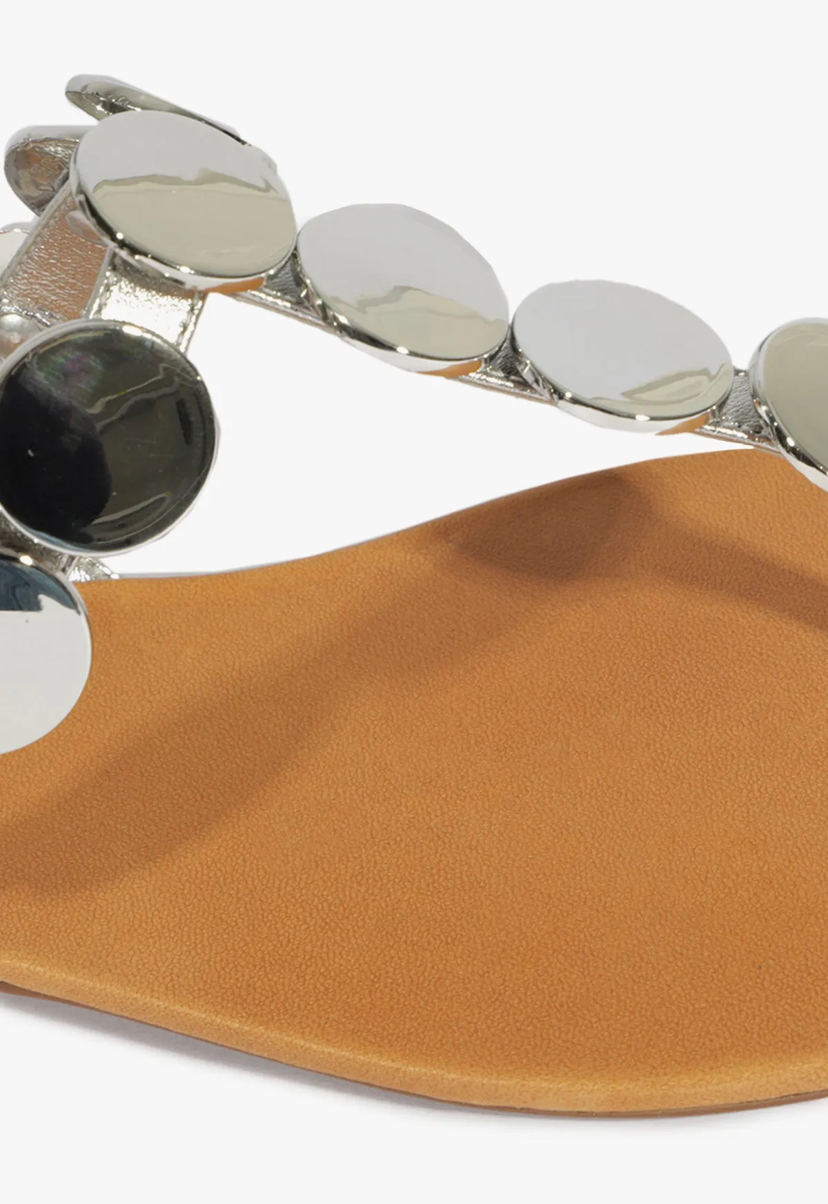 Acacia Silver Leather Sandal Inspired Layerwear Go-Gear