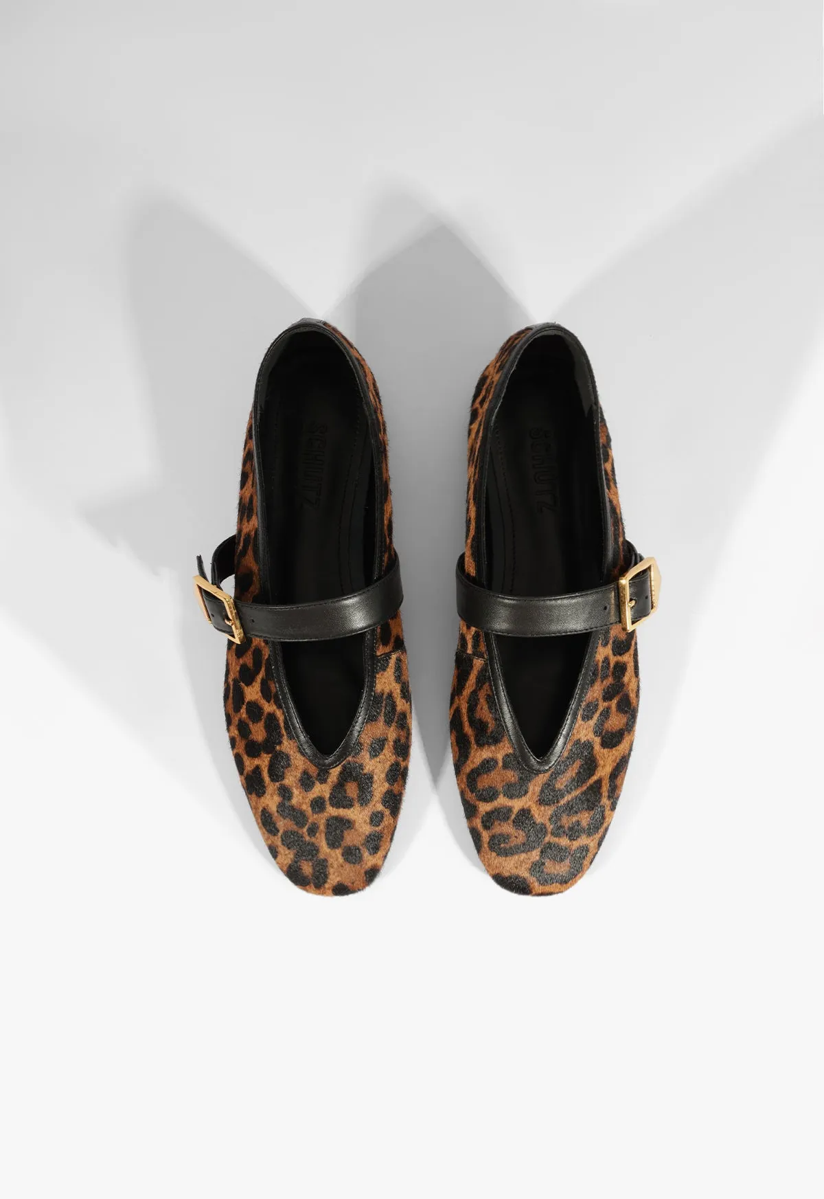 Courtney Buckle Hair Calf Flat Urban Layering