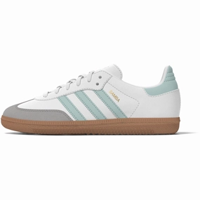 Adidas Originals Ftwr White/Semi Flash Aqua/Gum 3 Samba Og C Sneakers Easy Essential Fit To Live