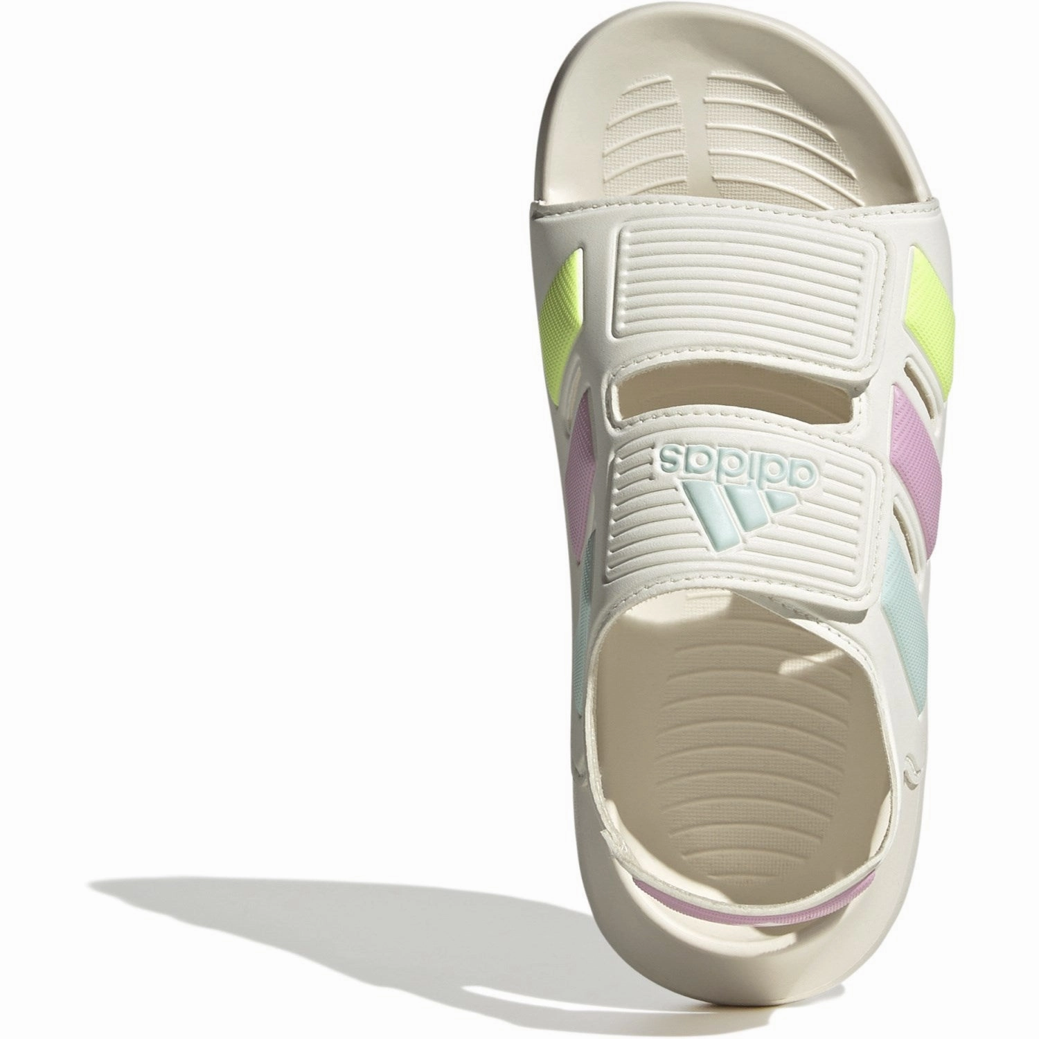 Adidas Originals Off White/Bliss Lilac/Halo Mint Altaswim 2.0 C Sandal Updated Rhythm Core Pulse