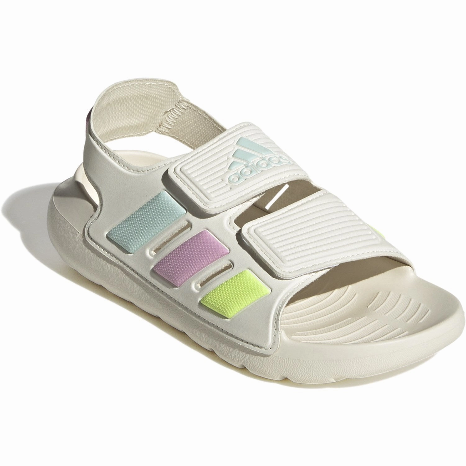 Adidas Originals Off White/Bliss Lilac/Halo Mint Altaswim 2.0 C Sandal Low-Key Performance