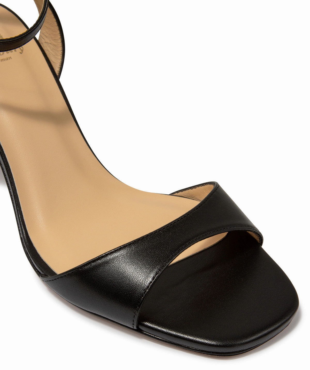 Claire Black Sandals Iconic Minimalism Style Simplified