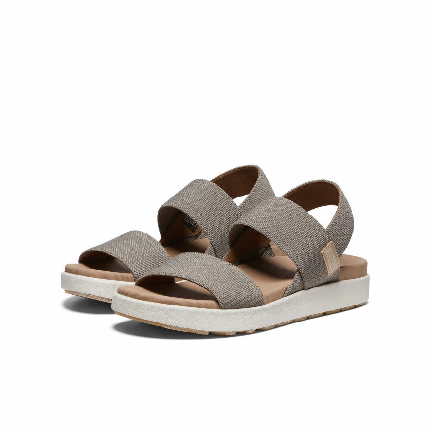 Form In Action Soft Structure Women'S Elle Backstrap Sandal Wide  |  Brindle/Birch