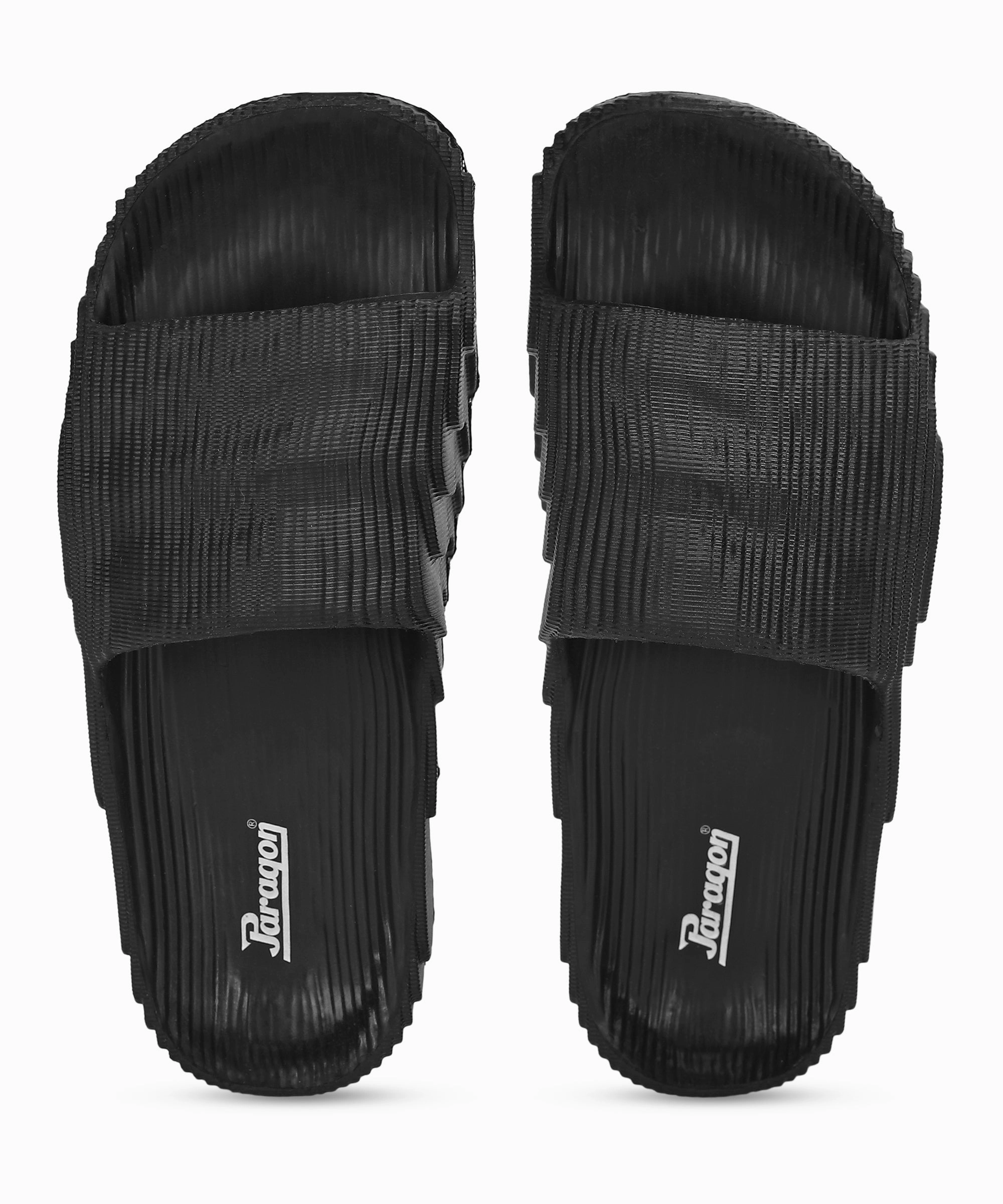 Understated Cool Sleek Routine Paragon  K10913G Men Casual Sliders | Stylish Trendy Lightweight Slides | Casual & Comfortable Slippers | For Everyday Use
