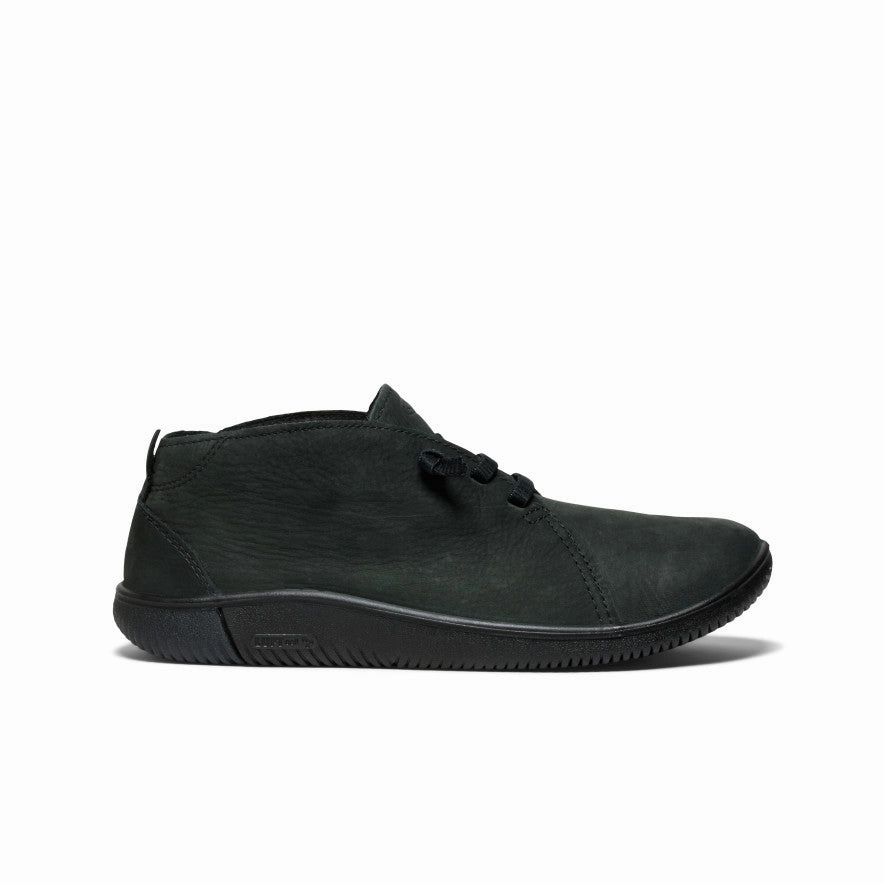 Conscious Layers Refined Essentials Women'S Knx Chukka  |  Black/Black