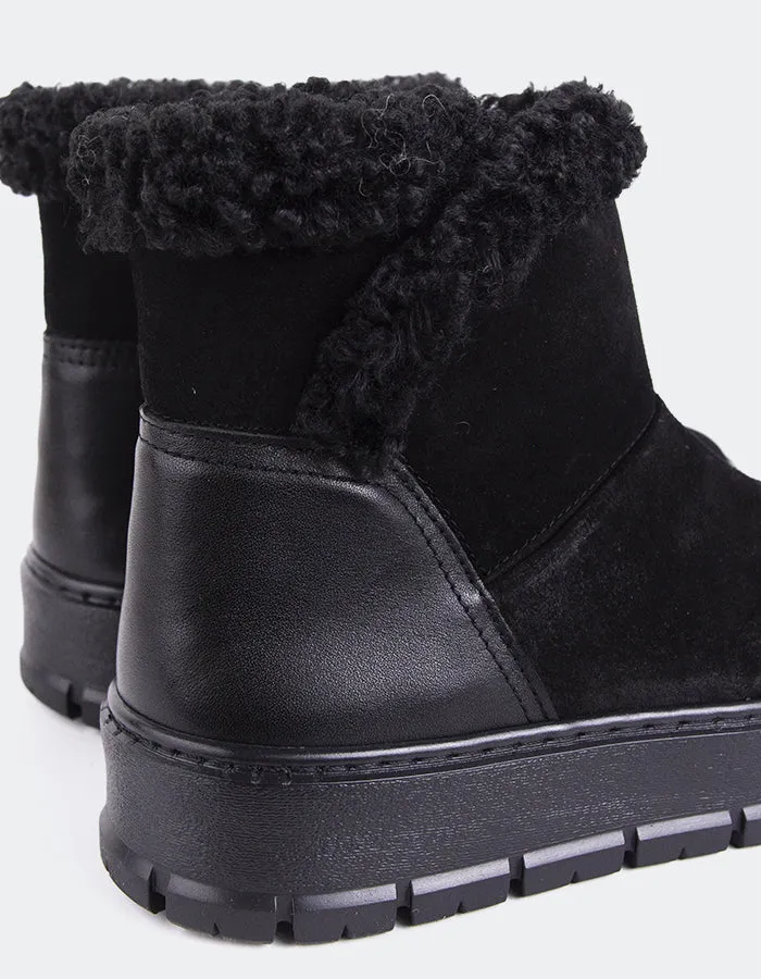 Design-Led Primord Black Suede