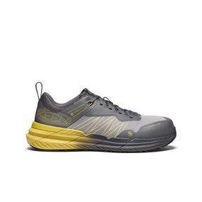 Men'S Speedworks Work Sneaker (Carbon Toe)  |  Magnet/Black City-Flex
