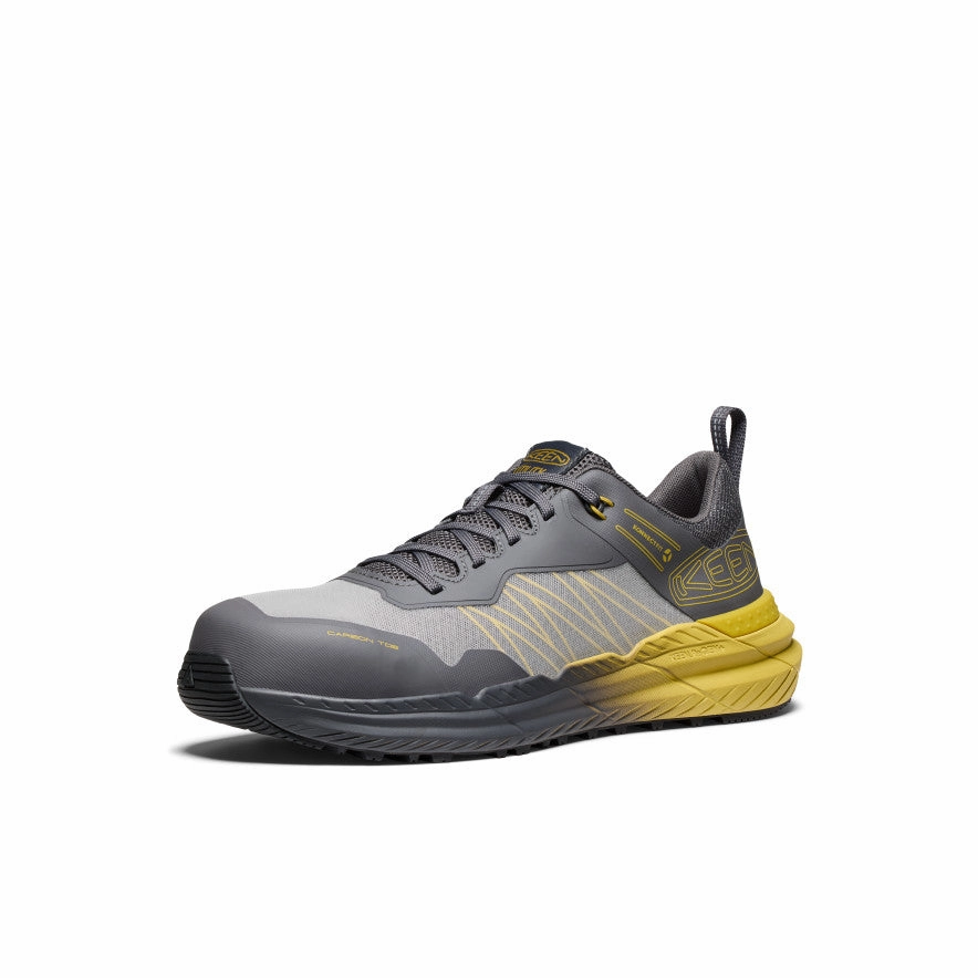 City-Flex Crafted Minimal Men'S Speedworks Work Sneaker (Carbon Toe)  |  Magnet/Black
