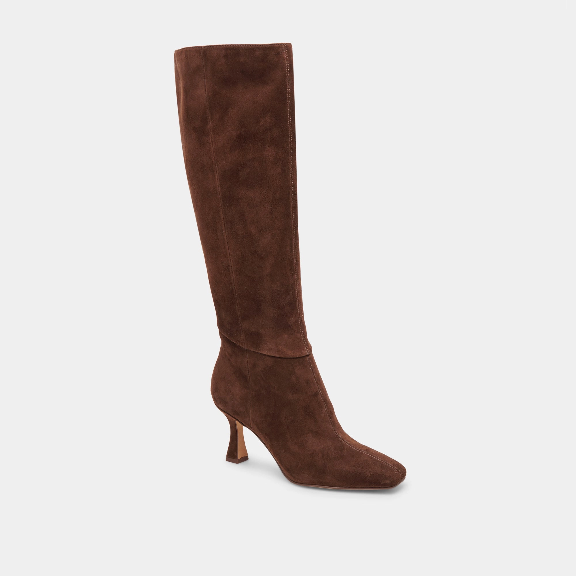 Gyra Boots Dk Brown Suede Minimal Focus Engineered Comfort