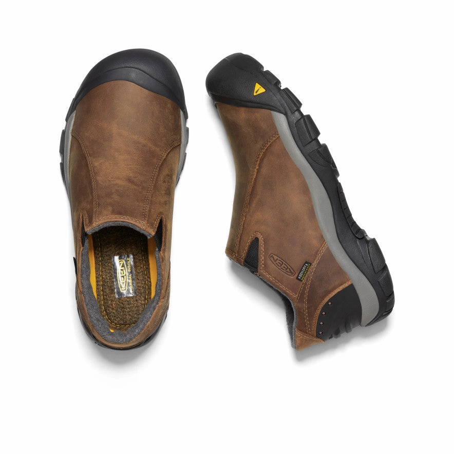 Men'S Brixen Waterproof Low  |  Slate Black/Madder Brown Go-Anywhere Style Live Lightwear