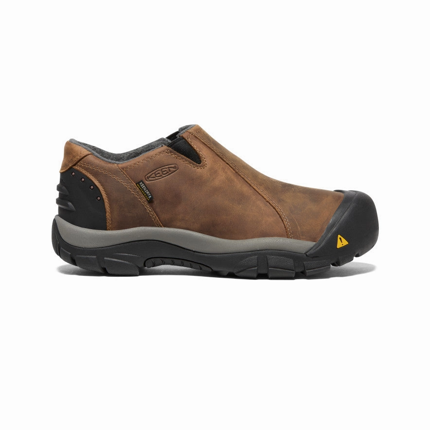 Crafted Lifestyle Gear Structured Motion Men'S Brixen Waterproof Low  |  Slate Black/Madder Brown
