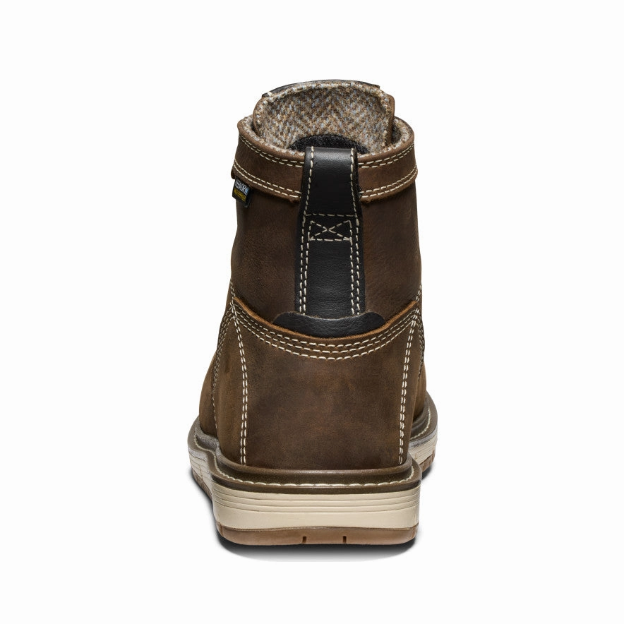 New Wave Fit Lifestyle Rhythm Women'S San Jose 6" Waterproof Boot (Aluminum Toe)  |  Cascade Brown/Gum