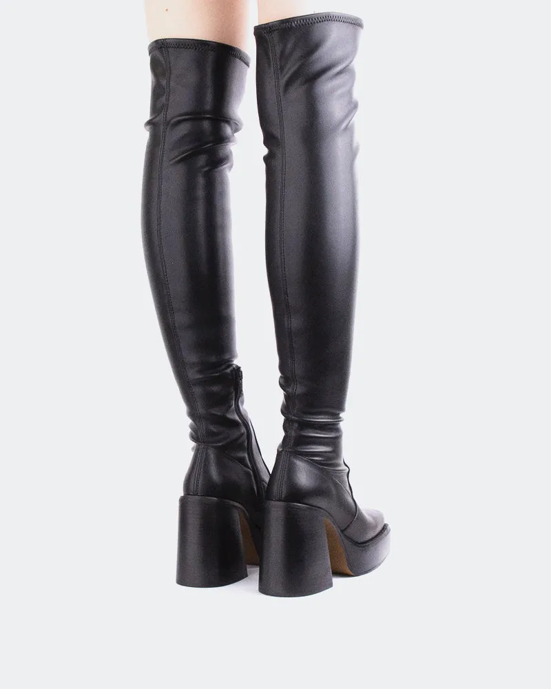 Curated Looks Safron Black Stretch