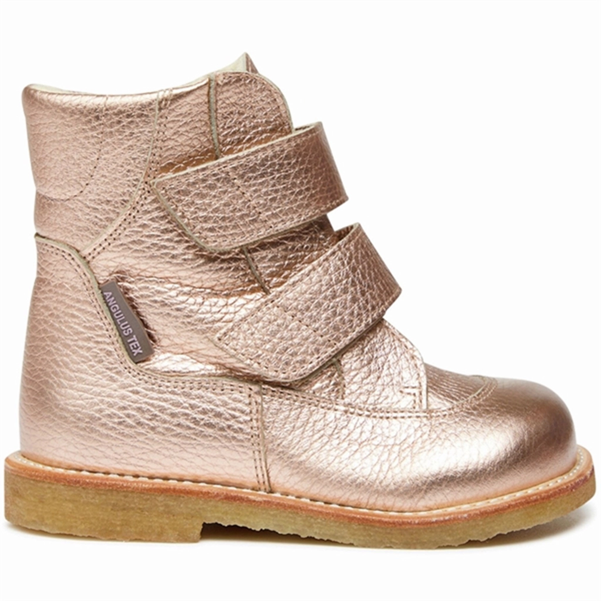 Angulus Tex Boots W Velcro Light Copper Go-Mode Ready Subtle Style Gear