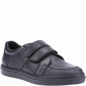 Hush Puppies Santos Senior School Shoes Wearable Clarity