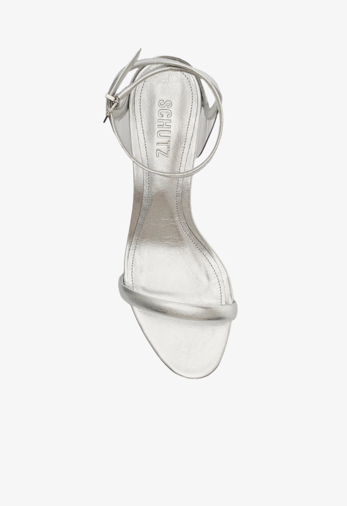 Skye Metallic Nappa & Vinyl Sandal Coolly Crafted