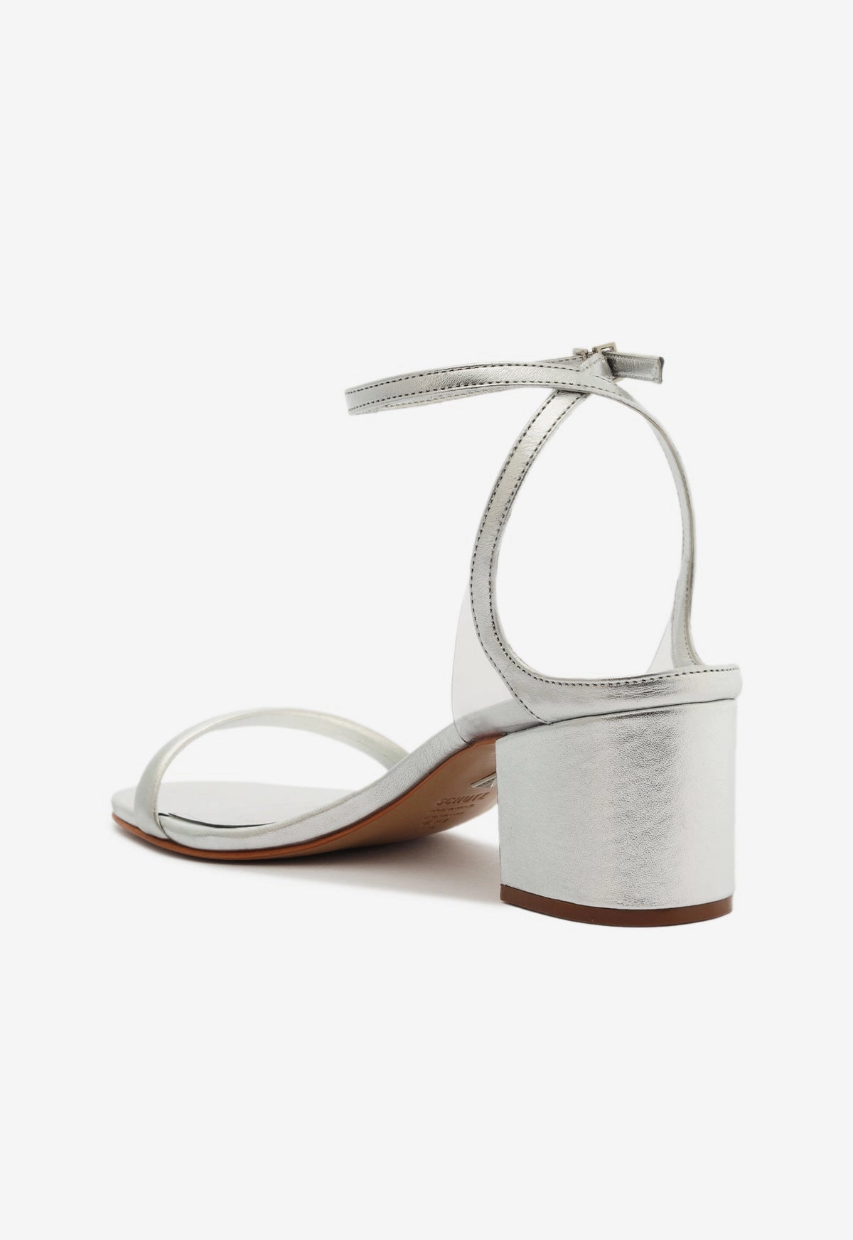 Skye Metallic Nappa & Vinyl Sandal Fresh Silhouette