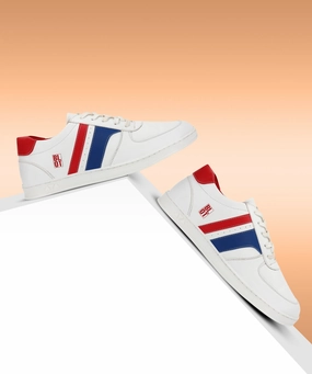 Ease Daily Gear For Today Paragon K1029G Men Casual Shoes | Stylish Walking Outdoor Shoes For Everyday Wear | Smart & Trendy Design  | Comfortable Cushioned Soles White