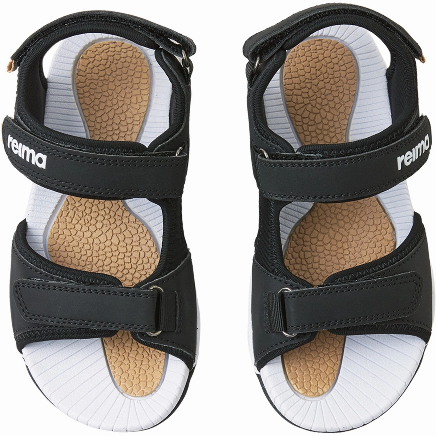 Everyday Sleek Visual Ease Reima Black Sandals Ratas