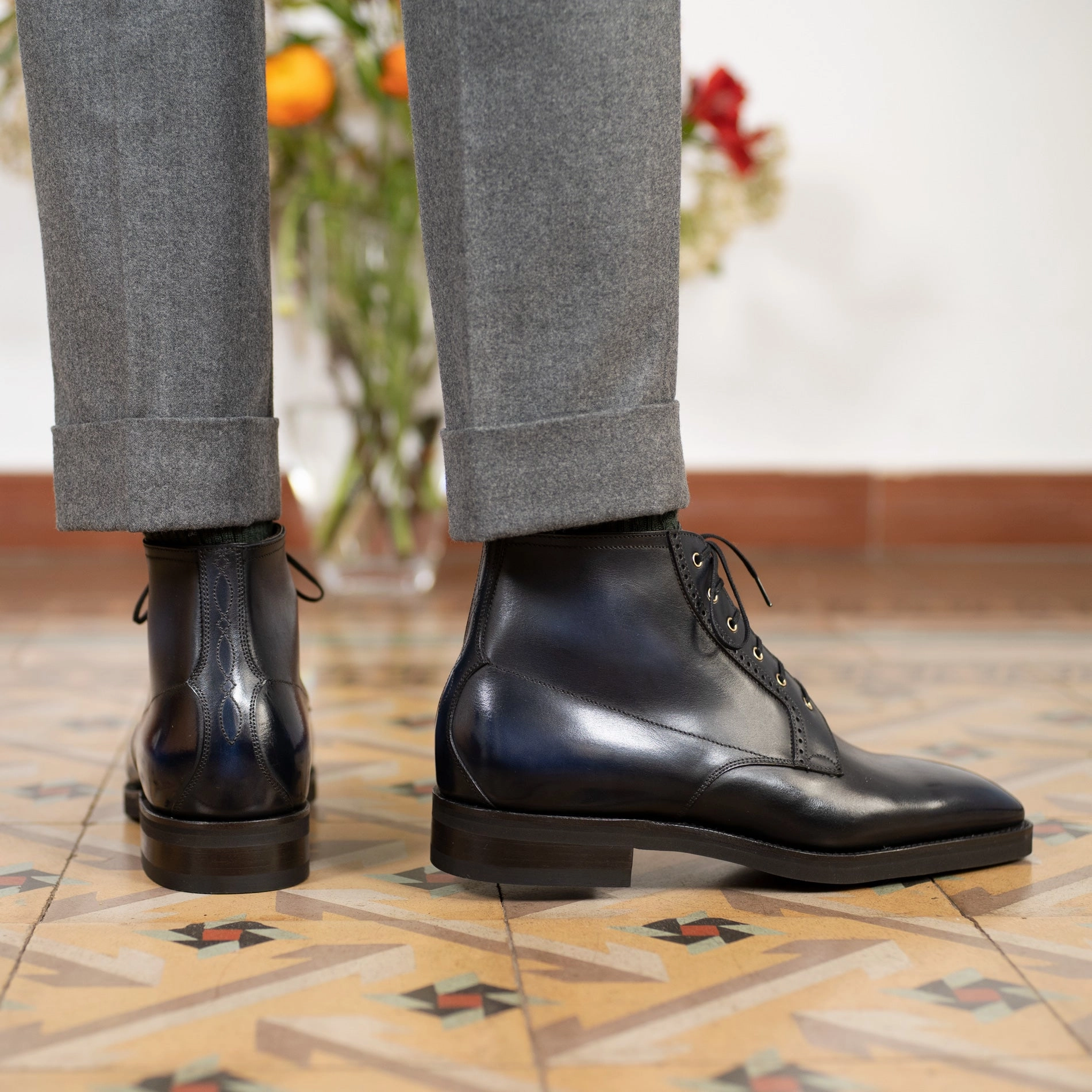 Kerouac Derby Boot Mto - Cassiopeia Handmade Patina Clarity In Motion Beyond The Basics