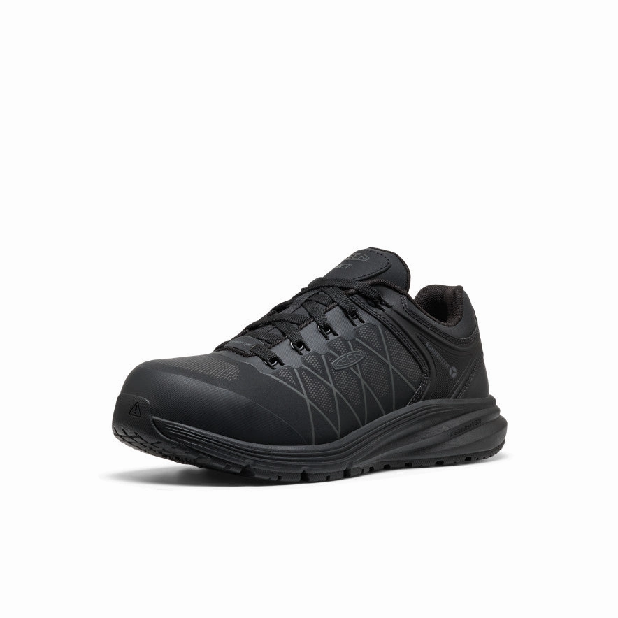 Women'S Vista Energy Xt Work Sneaker Int Met (Carbon Toe)  |  Black/Magnet Calm In Motion