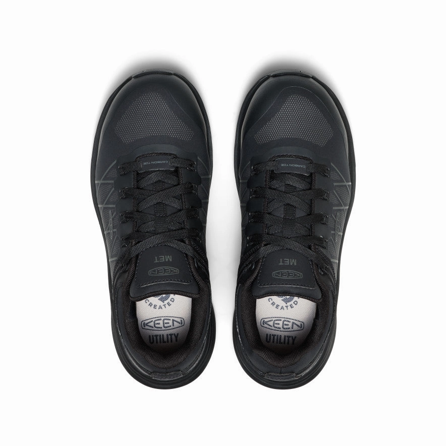 Women'S Vista Energy Xt Work Sneaker Int Met (Carbon Toe)  |  Black/Magnet Design In Focus