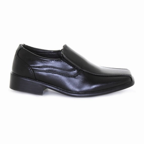 Boys Black Slipon Dress Shoes Movement Reimagined