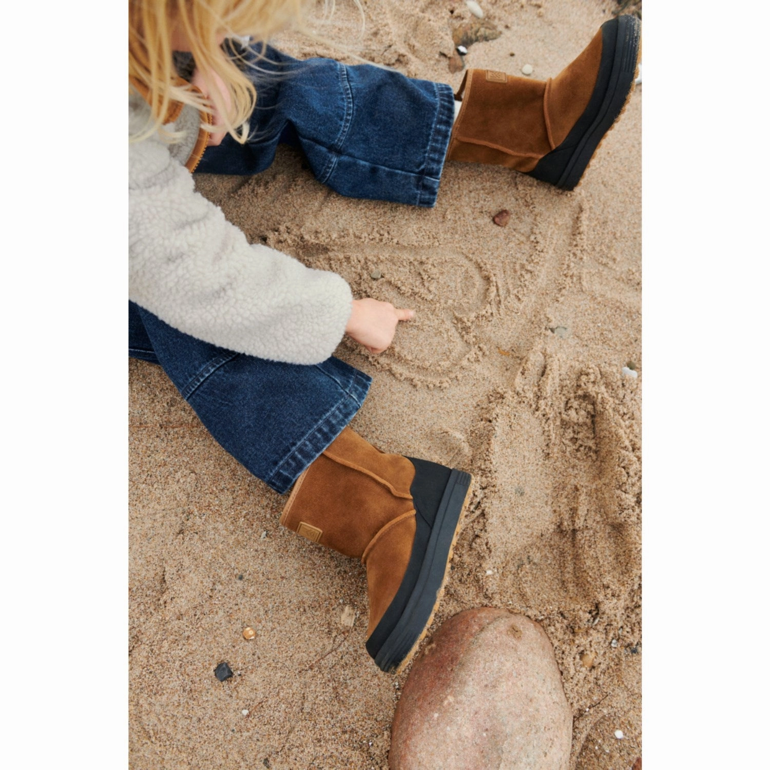 Adaptive Style Liewood Pecan / Black Mattie Suede Boot