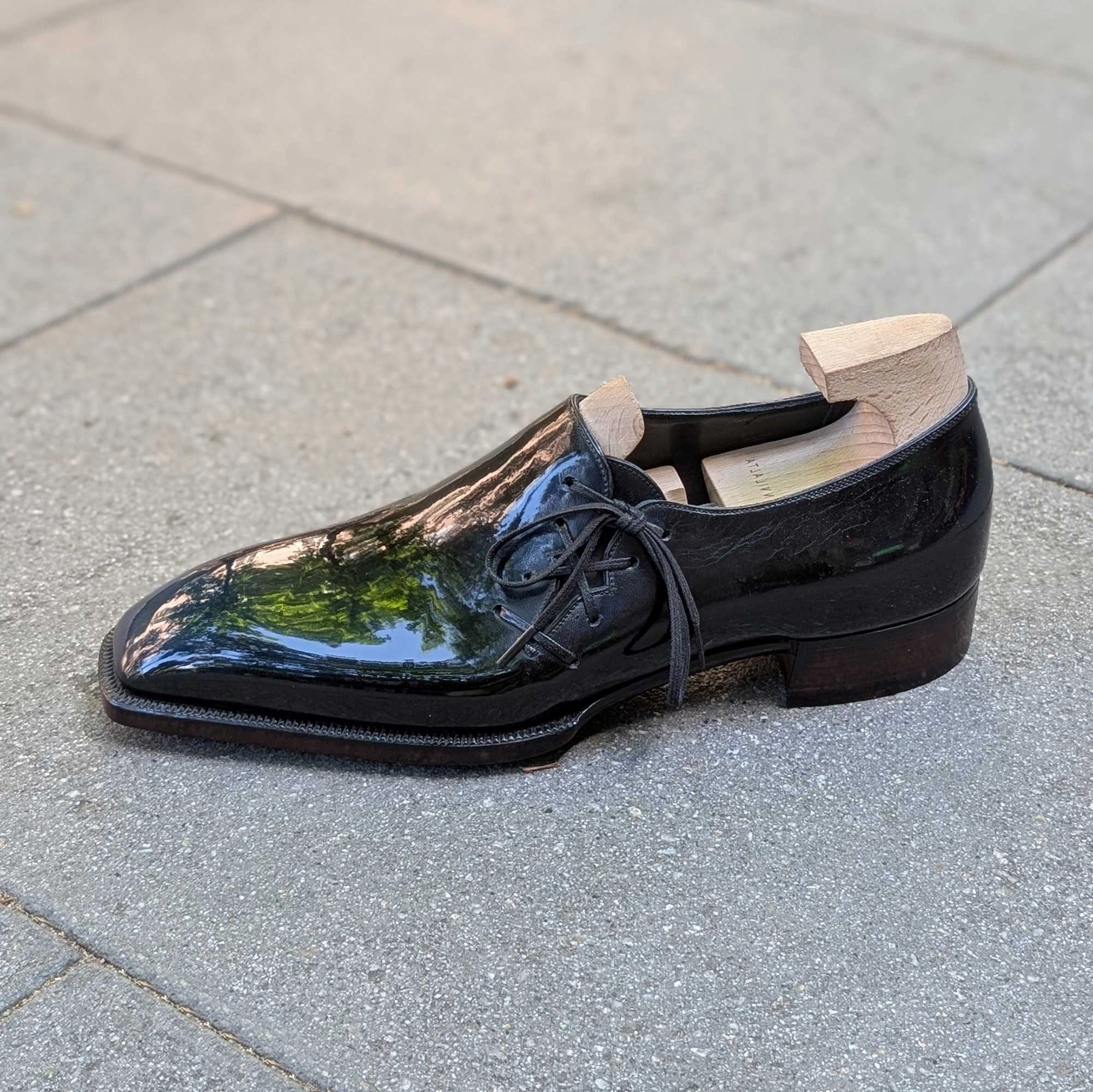Calm-Driven Fit Urban-Motion Fit 1202 Collection - Handmade Wholecut Oxford