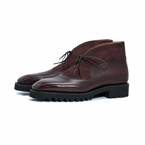 Boulevardier Chukka Boot - Bordeaux Shape Your Day Move-Fit