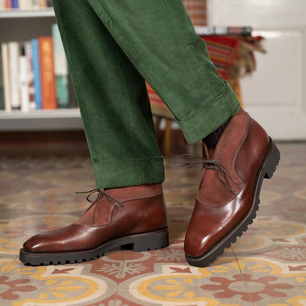 Boulevardier Chukka Boot - Bordeaux Progressive Edge Modern Evolution