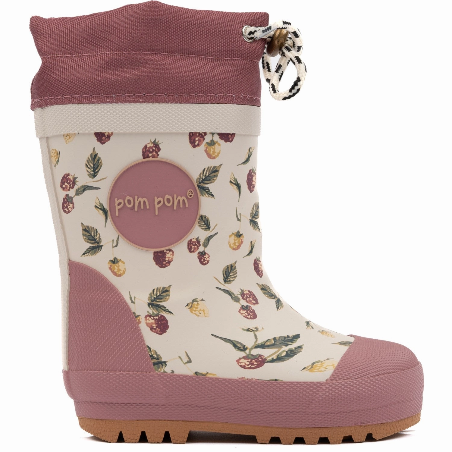 Smart Layering Pom Pom Rasberry/Withered Rose Gumboots? Thermo