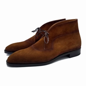 Form Meets Calm Precision-Made Decon Chukka Boot Mto - Tobacco Suede