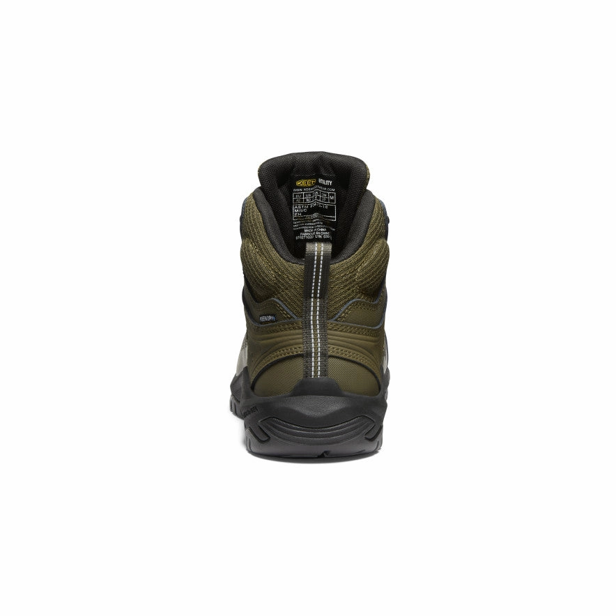 Timeless Cool Live With Intent Men'S Reno Mid Waterproof (Carbon Toe)  |  Dark Olive/Black