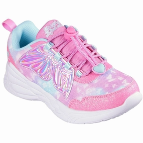 Skechers Dream Racer - Wing Brites Pink Crafted Ease Expressive Minimal