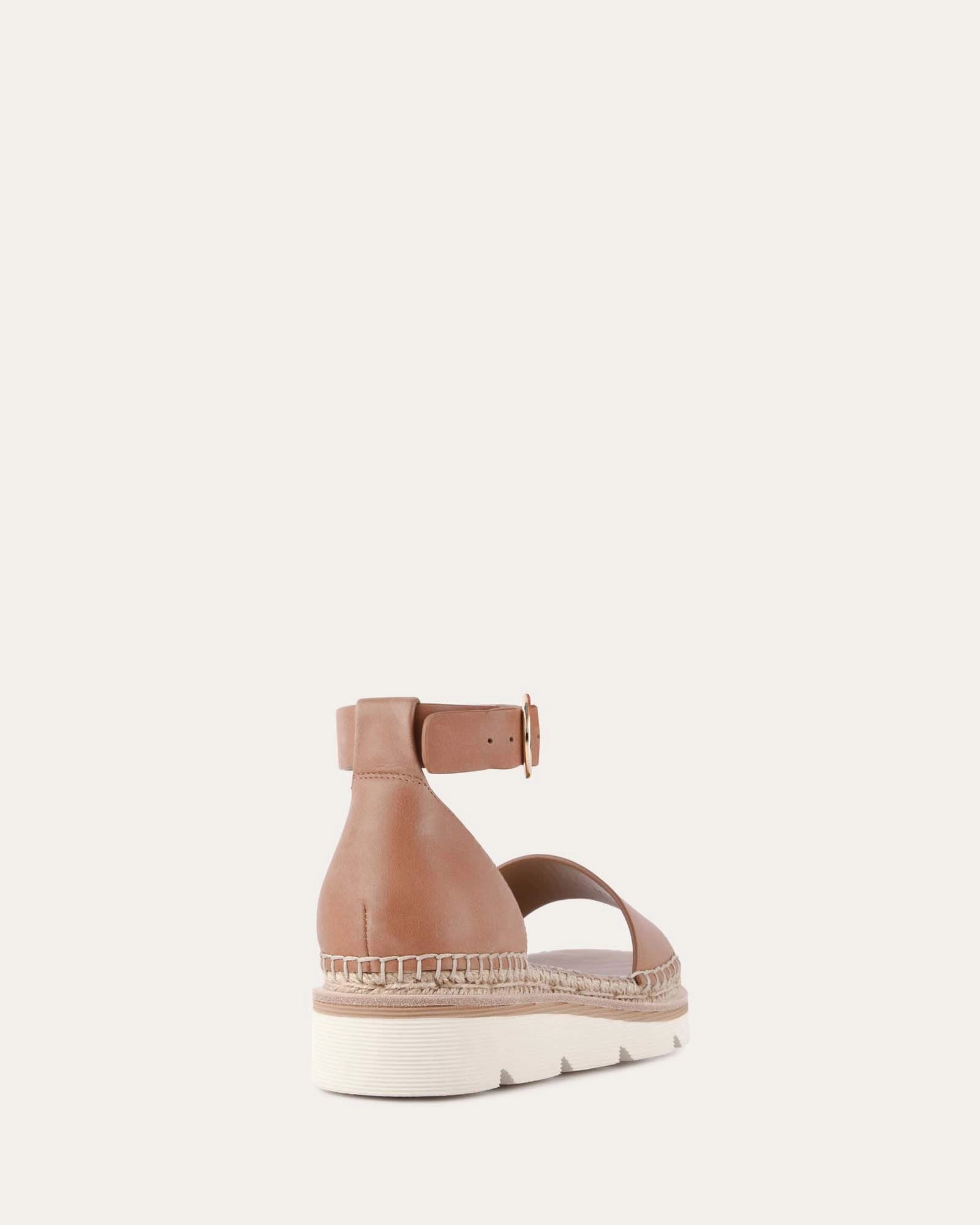 Ivy Flat Sandals Tan Leather Daily-Ready