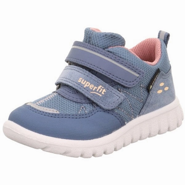 Superfit Sport7 Mini Shoes Blue/Pink Edge In Motion Intentional Vibe